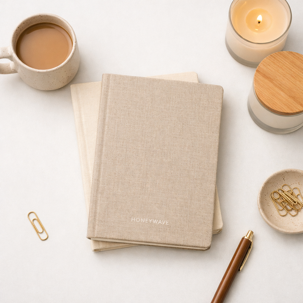Linen Notebook Set